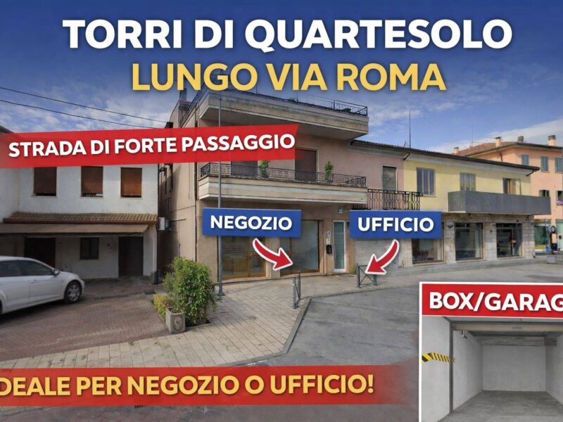 Negozio in Vendita a Torri di Quartesolo
