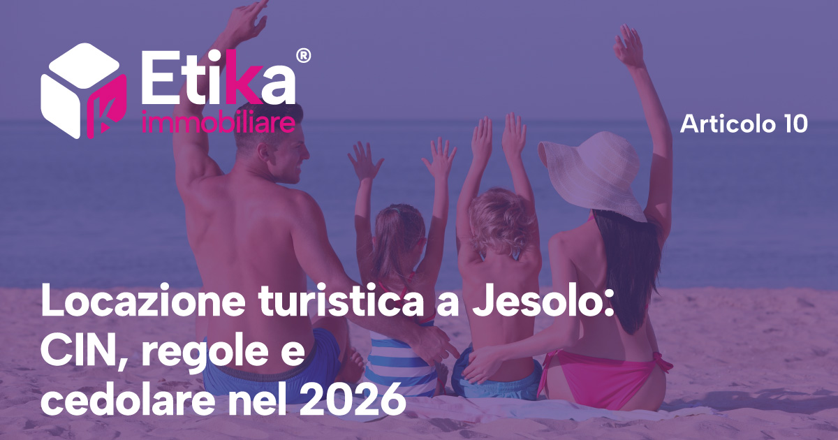 HOME - 29 Locazione turistica a Jesolo: CIN, regole e cedolare nel 2026